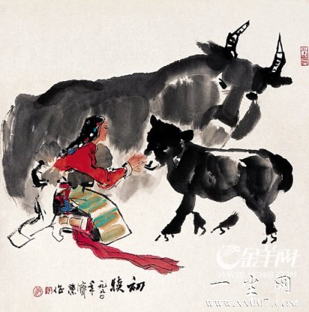 图为刘济荣作品。2003年刘济荣作品的市场价是500-1000元/平方尺,如今已经升到20000元/平方尺。 图为刘济荣作品。2003年刘济荣作品的市场价是500-1000元/平方尺,如今已经升到20000元/平方尺。