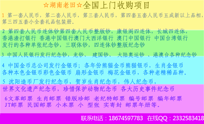 龙钞最新价格