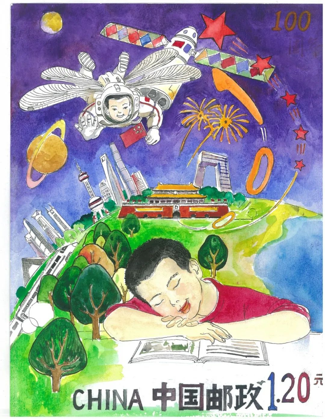 上海闵行区协和双语教科学校 | 用彩笔放飞梦想——2020年国际青少年航空绘画比赛我校荣获多项殊荣